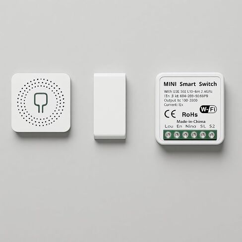 وحدة تبديل WiFi صغيرة ثنائية الاتجاه، مرحل قواطع ذكي DIY 16A متوافق مع أجهزة Tuya الذكية in Saudi Arabia