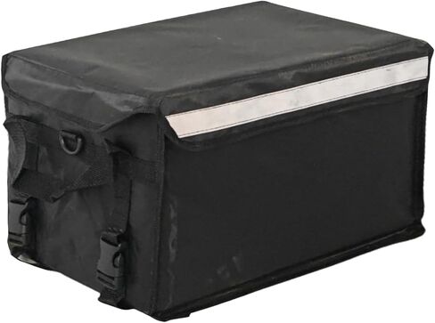 Kaitiemoo 48L Insulated Food Delivery Bag, Thermal Hot Cold Bag with Waterproof Easy-Clean Liner, Foldable Design for Meal Delivery, Groceries, Picnic, Camping in Saudi Arabia