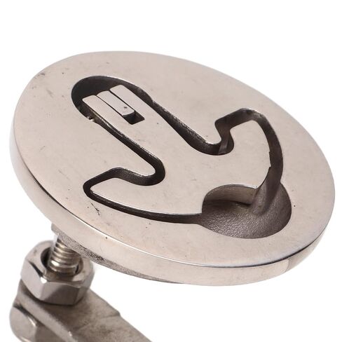 Fockety Boat Cam Latch, 316 Stainless Steel Marine Hatch Pull, Large Ring with Non Lock Handle, Ideal for Boats and Yachts,Simple Installation,Smooth and Durable,Suitable for Yachts and in Saudi Arabia