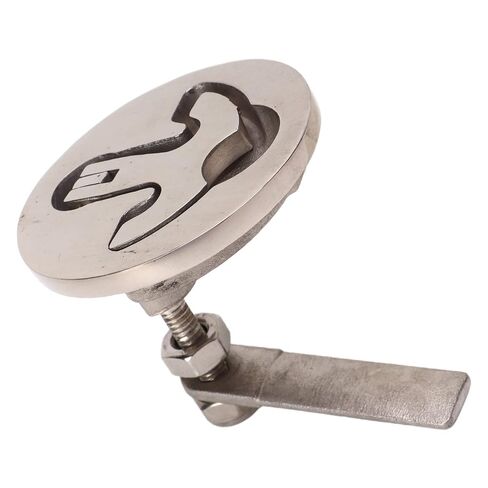 Fockety Boat Cam Latch, 316 Stainless Steel Marine Hatch Pull, Large Ring with Non Lock Handle, Ideal for Boats and Yachts,Simple Installation,Smooth and Durable,Suitable for Yachts and in Saudi Arabia