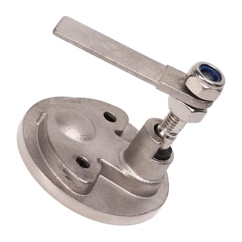 Fockety Boat Cam Latch, 316 Stainless Steel Marine Hatch Pull, Large Ring with Non Lock Handle, Ideal for Boats and Yachts,Simple Installation,Smooth and Durable,Suitable for Yachts and in Saudi Arabia