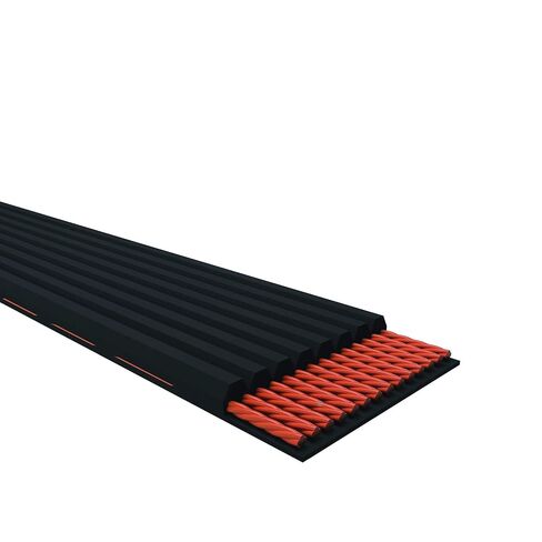 حزام بديل D&D PowerDrive 3PK0680 متري قياسي، K، 3 أشرطة، طول 27.55 بوصة، مطاط in Kuwait