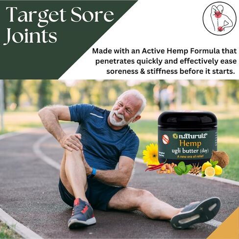 حزمة Naturulz وحفظها!!! - 3 عناصر من زبدة Ugli للنهار والليل والطاقة. تركيبات نباتية قوية مصنوعة من مستخلص القنب المزروع في ولاية أوريغون، مواد موضعية طبيعية بالكامل in Kuwait