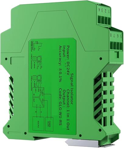 1 في 1 عازل إشارة خارجي 4-20 مللي أمبير 0-10 فولت عازل إشارة تناظري (إدخال 0-5 فولت، إخراج 4-20 مللي أمبير) in Kuwait