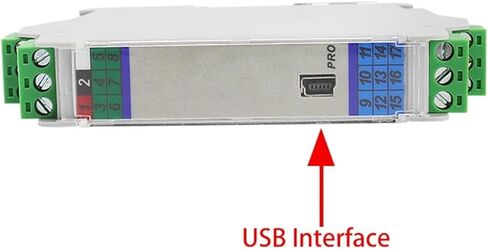مدخل إشارة المقاومة ثنائي الاتجاه 4-20 مللي أمبير درجة حرارة الإخراج عازل إشارة المقاومة الحرارية 2in 2out (مخرج 0-10 فولت، مدخل Pt500) in Kuwait
