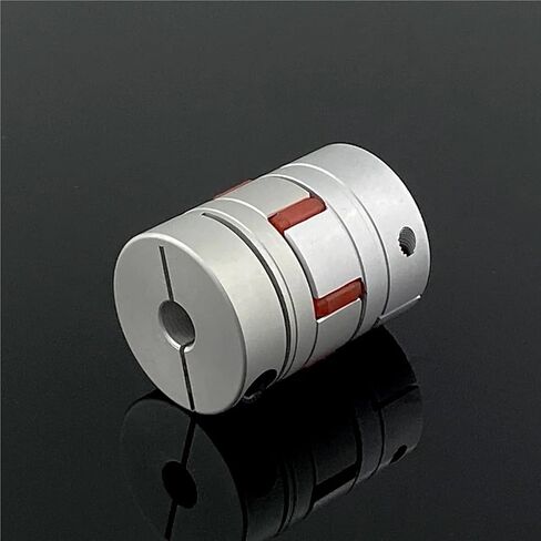 LM Flexible Plum Clamp Coupler D45L66 Shaft Size CNC Jaw Coupling 10/12/14/16/18/20/22/24/25mm D45 L66 1Pcs(25X25) in Saudi Arabia