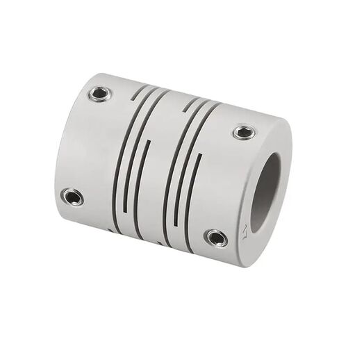 Parallel Line Coupling D40L56 8-19mm Aluminum Alloy 3D Printer Groove Type Elastic Screw Coupler 1Pcs(9.52x16) in Saudi Arabia