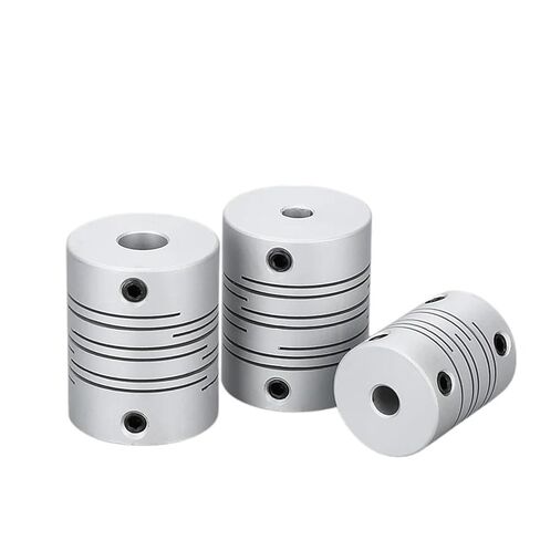 Parallel Line Coupling D40L56 8-19mm Aluminum Alloy 3D Printer Groove Type Elastic Screw Coupler 1Pcs(9.52x16) in Saudi Arabia