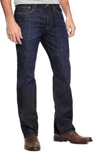 حذاء Lucky Brand للرجال 181 مريح مستقيم، ليكوود، 34x34 in Kuwait