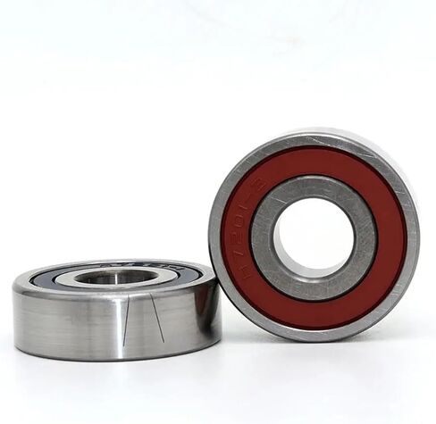1 Pair H7201C 2RZ P4 DBA 12X32X10 7201 Sealed Angular Contact Bearings Spindle in Saudi Arabia