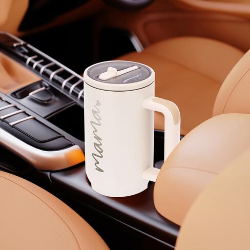 Mama Tumbler 40 oz Cup with Lids Straws First Mothers Day Gifts for New Mom Gifts for Pregnant Mother, Mama, Mom To Be in Saudi Arabia
