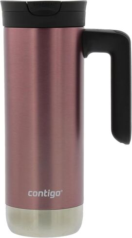 Contigo Superior 2.0 Travel Mug with Handle, 20 oz - Leak-Proof Lid, Insulated Stainless Steel - Cupholder Friendly, Dishwasher Safe – Pine Berry in Saudi Arabia