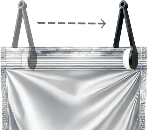 6 قطع من مشابك مساعد إغلاق الأكياس من أجل أكياس قابلة للإغلاق، وسحاب للغلق، والفريزر، والوجبات الخفيفة والتخزين مع بطانة من القماش الناعم in Kuwait