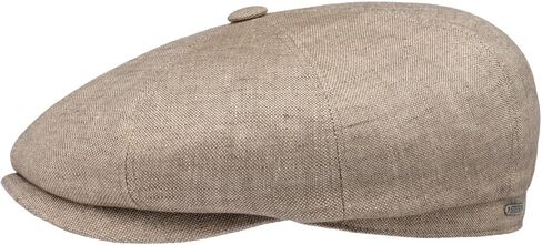 Stetson Hatteras Classic Flatcap Linen Melange Newsboy Made in EU Unisex Summer Winter in Saudi Arabia