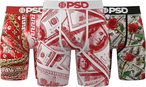 بوكسر رجالي PSD Rich Drip 3-Pack، متعدد، S in Saudi Arabia