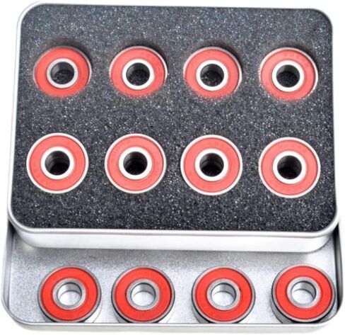 8PCS 608 2RS ABEC-9 Longboard Skateboard Inline Skate Bearings in Saudi Arabia