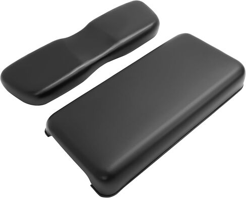 ECOTRIC Golf Cart Front Seat Bottom & Seat Backrest Assemble Compatible with 2000.5-up Club Car DS Seat Bottom Cushion and Back- Black Plastic Foam Wood in Saudi Arabia