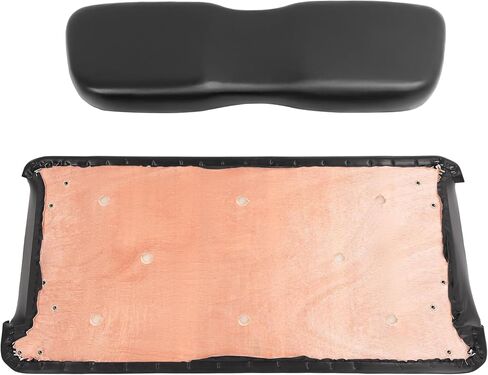 ECOTRIC Golf Cart Front Seat Bottom & Seat Backrest Assemble Compatible with 2000.5-up Club Car DS Seat Bottom Cushion and Back- Black Plastic Foam Wood in Saudi Arabia