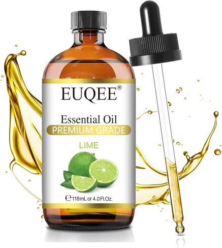 EUQEE Hinoki Essential Oil 118ml Pure Hinoki Oil Premium Essential Oil - with Glass Dropper Great for Diffuser, DIY Soap, Candle Making, Aromatherapy - 4Fl. OZ in Saudi Arabia