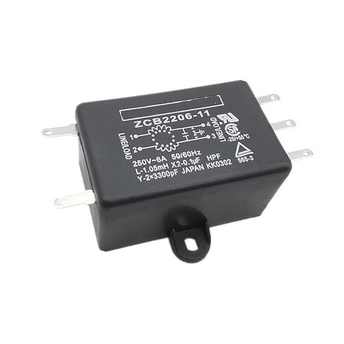 Single-Phase 220VPCB Board Power Filter ZJG2206M-P 6A(ZMB2203-13 3A) in Saudi Arabia
