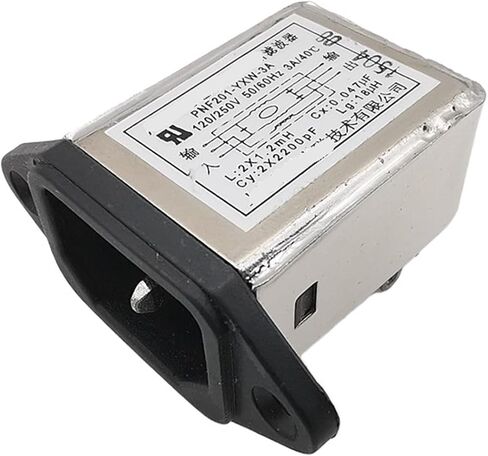 AC Socket Power Filter pin Filter PNF201-YXW-3A 220V3A in Saudi Arabia