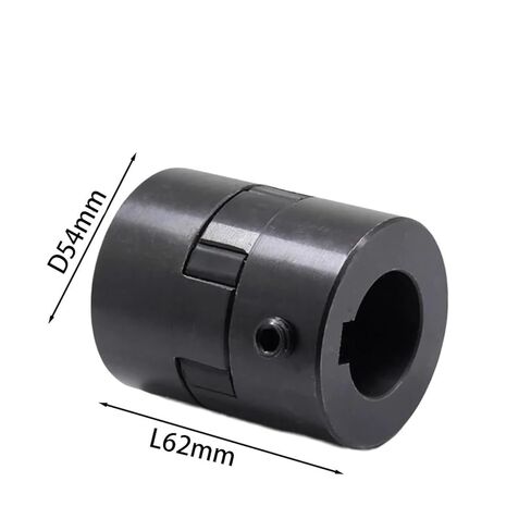 L-Type Three-jaw Coupling Steel L095 D54L62 14/16/18/20/22/25/28/30mm for Servo Motor Coupler 1Pcs(20mm) in Saudi Arabia