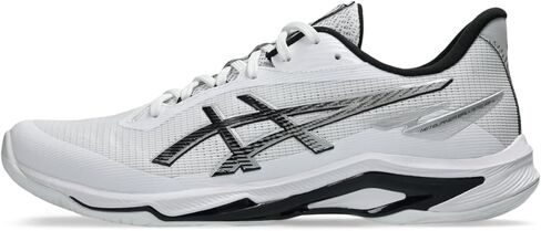ASICS Men's Netburner Ballistic FlyteFoam 4 Volleyball Shoes, 9.5, White/ASICS Blue in Saudi Arabia