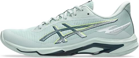 ASICS Men's Netburner Ballistic FlyteFoam 4 Volleyball Shoes, 9.5, White/ASICS Blue in Saudi Arabia