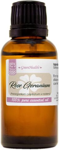 GreenHealth Rose Geranium 100% Pure Therapeutic Grade Essential Oil - 30ml in Saudi Arabia