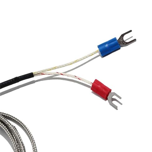 أنبوب من الفولاذ المقاوم للصدأ من النوع E 4 * 30 مستشعر درجة الحرارة نوع المسبار الحراري سلك استشعار درجة الحرارة / الرأس / العصا (كابل L 2 متر) in Saudi Arabia