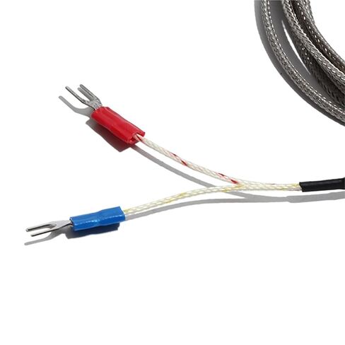 أنبوب من الفولاذ المقاوم للصدأ من النوع E 4 * 30 مستشعر درجة الحرارة نوع المسبار الحراري سلك استشعار درجة الحرارة / الرأس / العصا (كابل L 2 متر) in Saudi Arabia