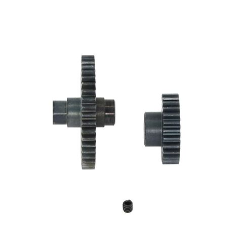 Steel Heavy Duty Motor Pinion Gear 1Set 17T 42T Metal Gear and Pinion Kit for 1/14 144001 124018 124019 Parts in Kuwait