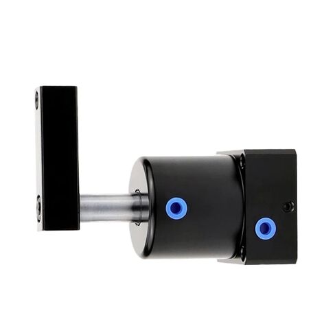 ACK Series 90 Degree Angle Clamping Cylinder, Yadeke Type Cylinder Diameter 25-63mm, Available in Black and White(SRC25X90-R) in Kuwait