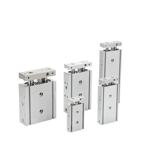 أسطوانة قضيب مزدوج المحور من سلسلة TR بقطر أسطوانة 6-32 مم وخيارات أشواط متعددة للحصول على صلابة عالية وتوجيه دقيق (Stroke200S، Tr16) in Kuwait