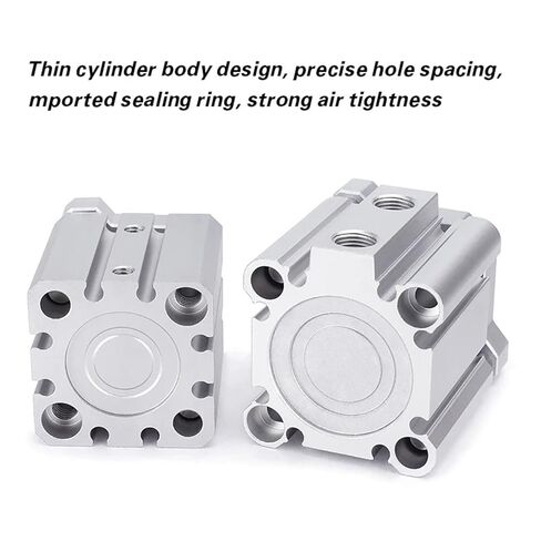 CQM Series Three-axis Thin Cylinder with Guide Rod, Cylinder Diameter 12-100mm, Multiple Stroke Options, Precision Guidance(Stroke 20mm,CQMB40) in Saudi Arabia