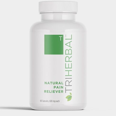 Natural Pain Reliever – Minor Aches & Pains: Backache, Headache, Menstrual Cramps, Joint Soreness & Muscle Aches. Triple Action - Arnica, Phytolacca, Sanguinaria. (60 Count) in Saudi Arabia