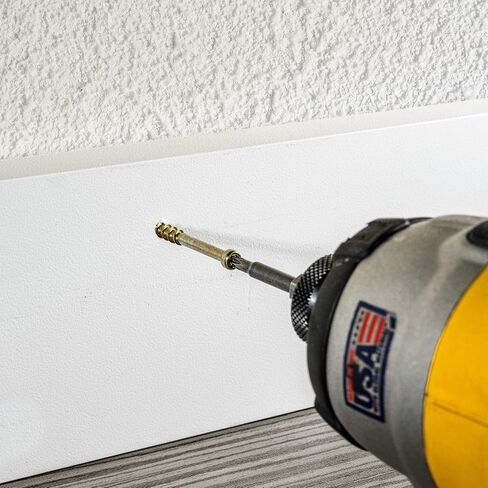 #8 × 3 براغي زخرفة داخلية من Saberdrive بوزن 1 رطل، تقريبًا. 93 قطعة، براغي خشبية متينة، خيط مسنن للتثبيت الآمن، تجنب الخروج من الكاميرا in Kuwait