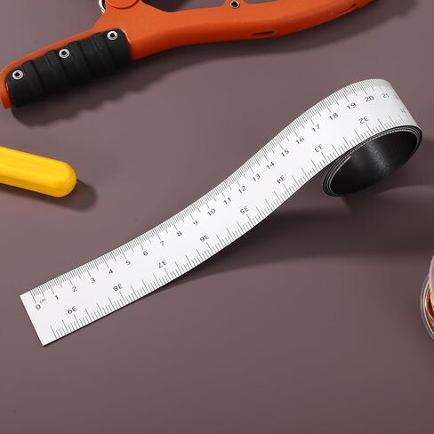 Magnetic Ruler Tape, 39.37 Inch Flexible Magnetic Measuring Tape with Inches & Centimeters for Classroom Whiteboard Workshop Milling Machines Drawing and Craft Table in Saudi Arabia