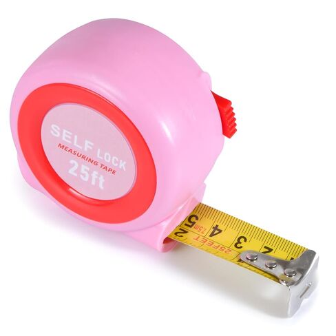 Pink Tape Measure, 25-FT Self-Lock Measuring Tape(Pink) in Kuwait