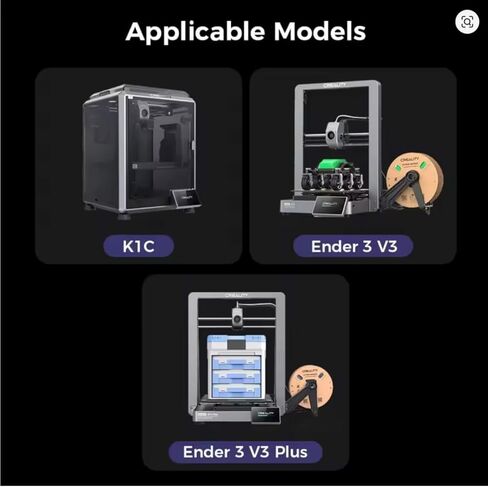 فوهة K1 يونيكورن فوهة K1 0.4 لفوهة Creality K1C Unicorn، لفوهة Creality Ender 3 V3 Plus فوهة K1 SE للتبديل السريع لـ K1 SE، K1C، Ender 3 V3/ V3 Plus-0.4، 0.6، 0.8-4PCS in Kuwait