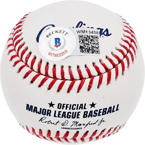 Manny Ramirez Autographed Official M.L.B Baseball Red Sox Beckett BAS QR in Saudi Arabia