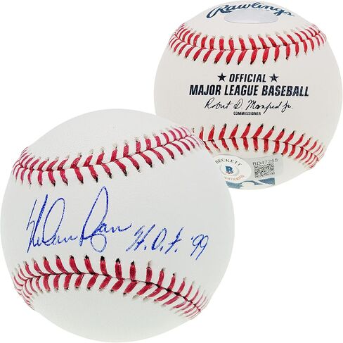 نولان ريان موقعة من M.L.B Baseball Rangers "HOF 99" Beckett BAS Stock #201272 in Kuwait