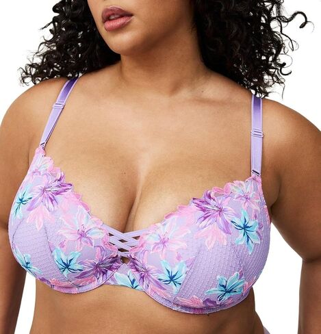 حمالة صدر نسائية مقاس كبير من Torrid - حمالة صدر XO Plunge Push-Up in Kuwait