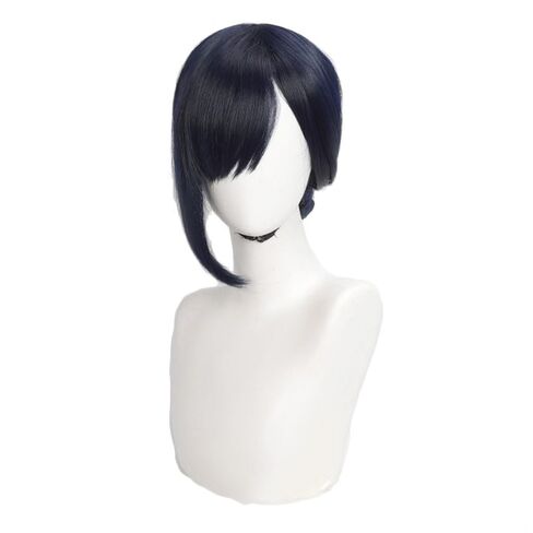 Cosplay Wig Hik Aru Hair Short White Hairs Slightly Wavy Costume Accessory Adult Unisex Party Halloween Christmas in Saudi Arabia