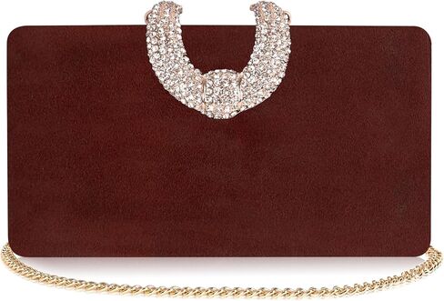 Sparkly Rhinestone Crystal Clutch for Wedding Party Dressy Handbag Formal Party Evening Bag For Women in Saudi Arabia