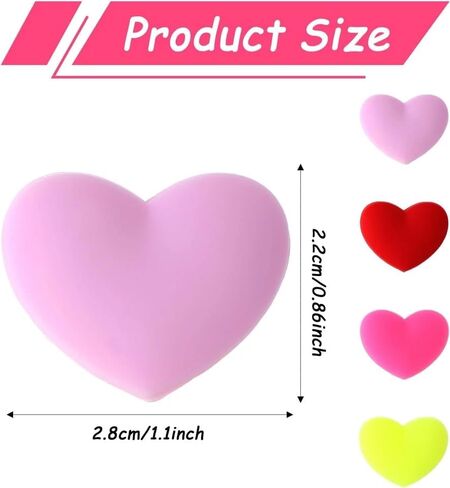 4Pcs Tennis Racket Dampener, Silicone Tennis Dampener for Racket, Heart & Flower Racket String Damping Tennis Accessories for Tennis Racquet in Saudi Arabia