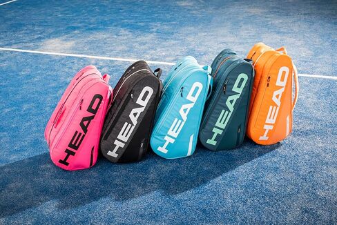 حقيبة HEAD Tour Padel - تصميم عاكس حديث، تخزين 7 مضارب مع CCT+ التحكم في المناخ وجيوب متعددة in Saudi Arabia