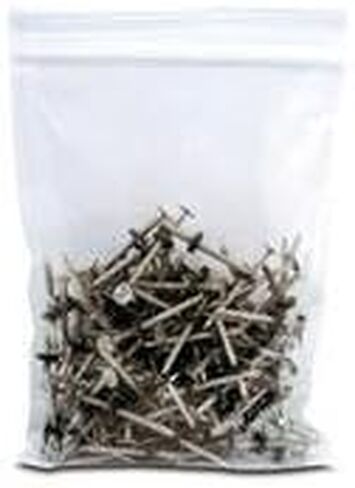 1000 9x12 Clear Plastic Zipper Poly Locking Reclosable Bags 2 MiL in Saudi Arabia