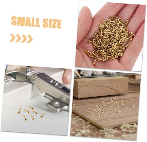 100pcs Copper Nails for Projects Tacks for Upholstery Crafts and Home Decor -Scratch Design in Saudi Arabia
