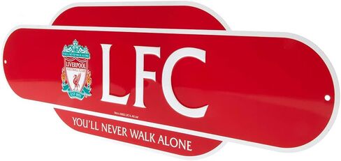 Liverpool FC You´ll Never Walk Alone Retro Plaque in Saudi Arabia